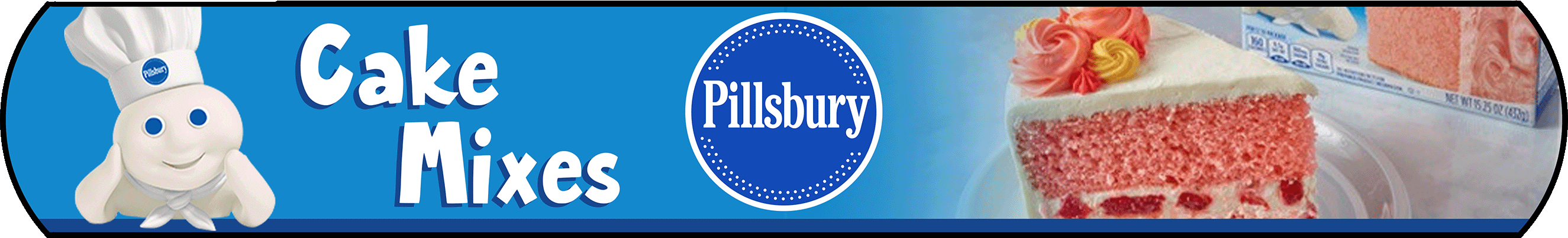 Pillsbury Cake Mix Banner